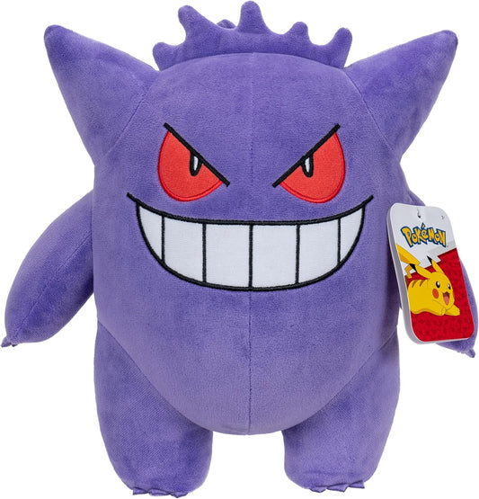 Pokémon Gengar Plüsch 30 cm – offiziell lizenziert Jazwares