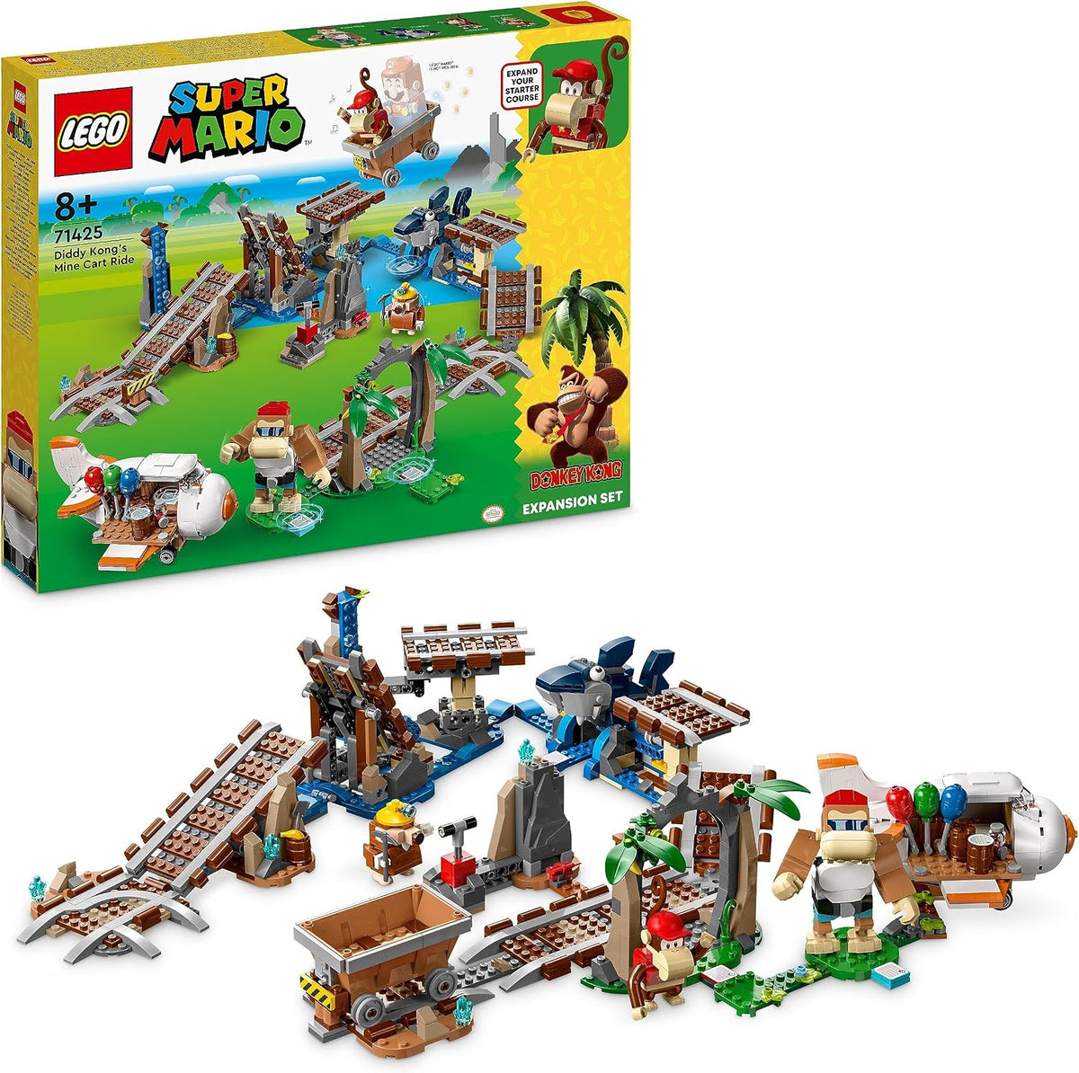 LEGO Super Mario 71425 Diddy Kongs Lorenritt – Erweiterungsset