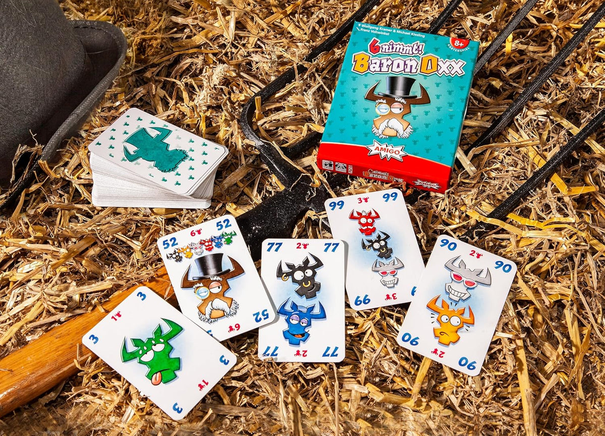 AMIGO 6 nimmt! Baron Oxx Kartenspiel für 2–5 Spieler