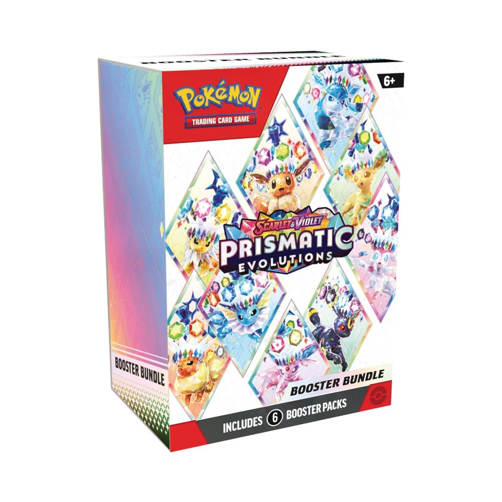 Pokémon Prismatic Evolution Booster Bundle - 6 Packs EN
