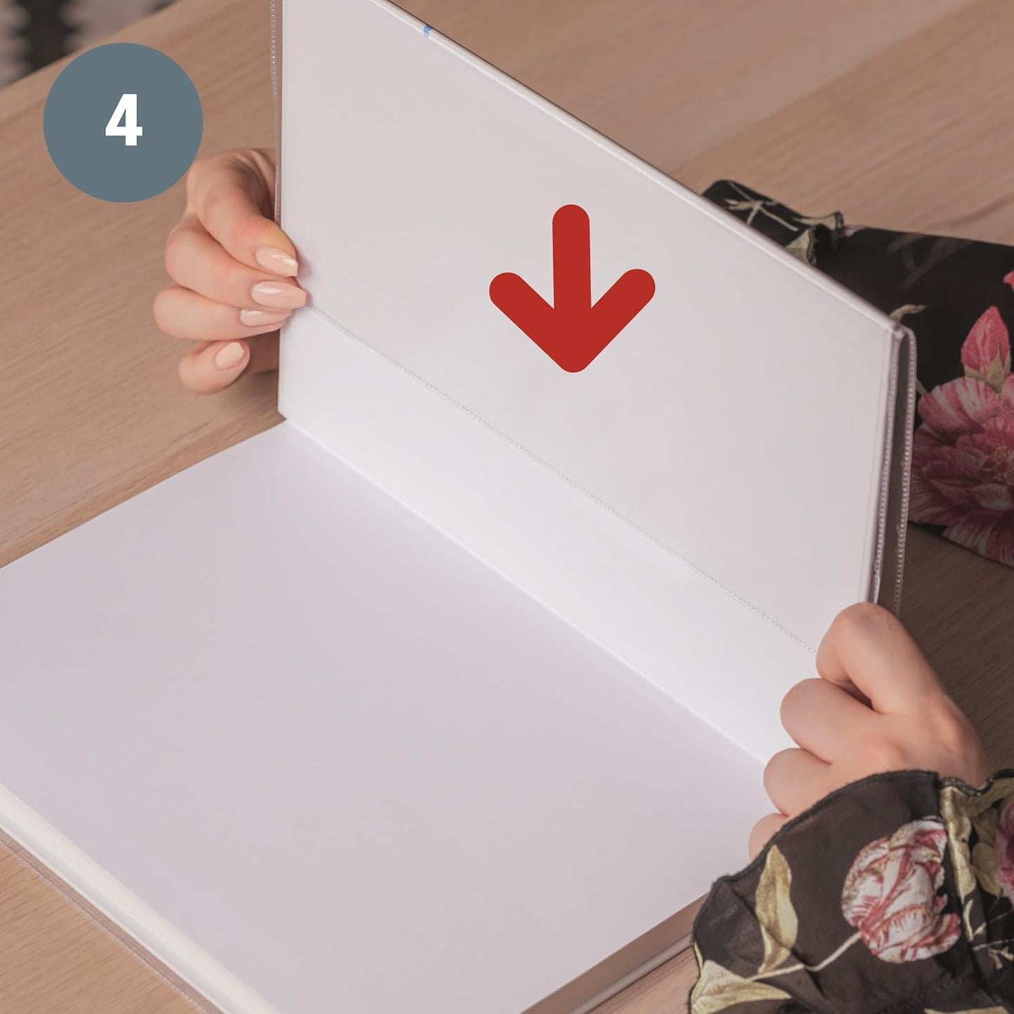 BRUNNEN Buchschoner transparent, PVC-Folie, 265 mm