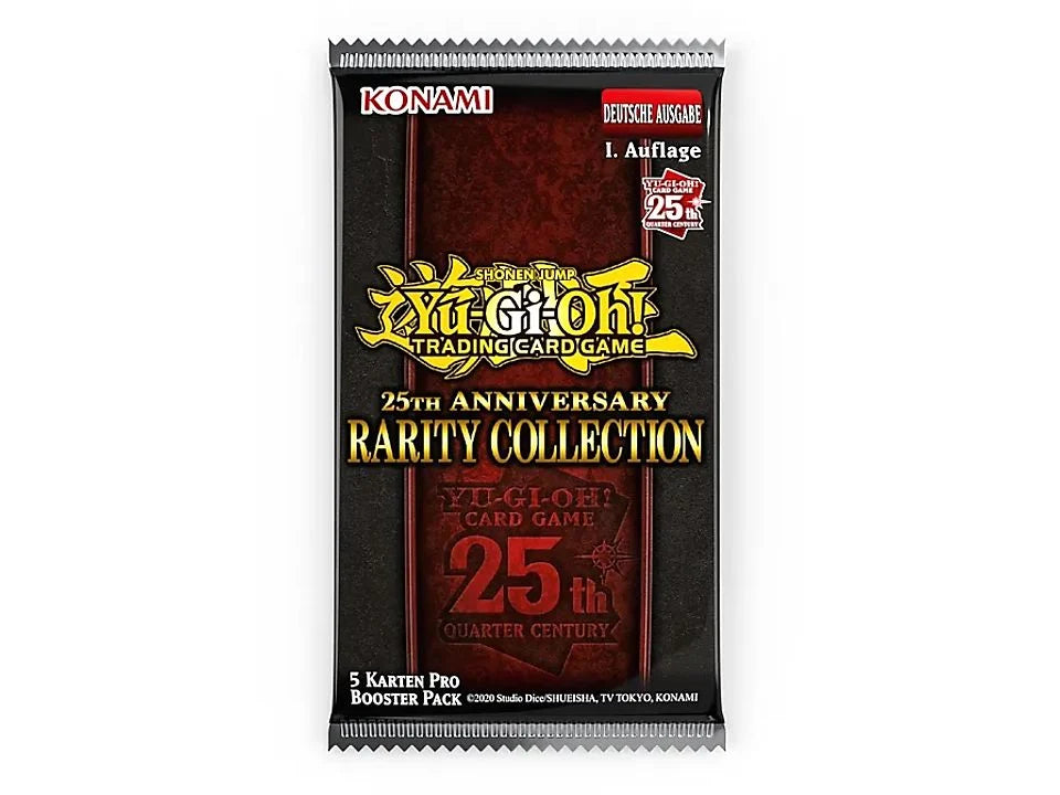 Yu-Gi-Oh - 25th Anniversary Rarity Collection  - 1 Booster Pack der 1. Auflage