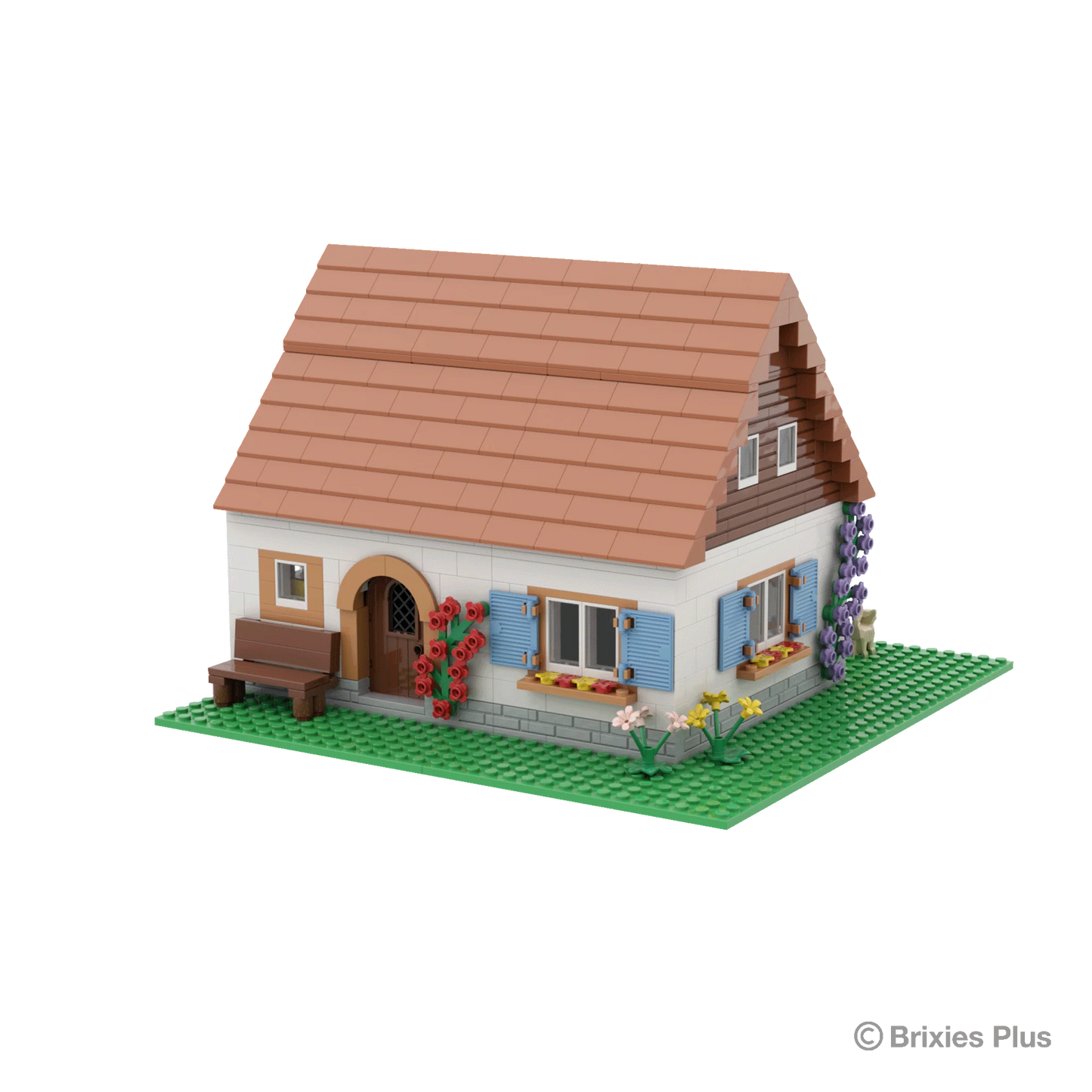 BRIXIES Plus Bauernhaus 1122 Teile - Farmhouse Bausatz