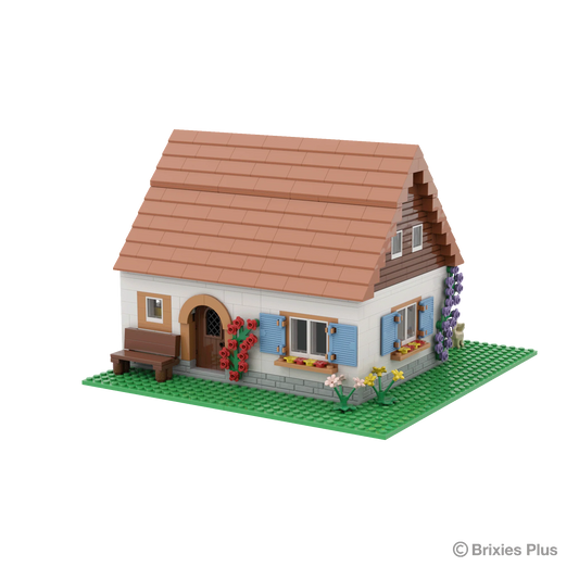 BRIXIES Plus Bauernhaus 1122 Teile - Farmhouse Bausatz