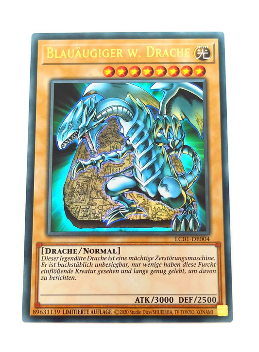 Yu-Gi-Oh! Blauäugiger w. Drache
- LC01-DE004 - Limitierte Auflage - Ultra Rare