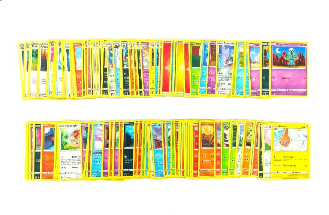 Pokemon-Karten in Deutsch: Entdecke 100 Karten aus spannenden Sets - Ideal als Pokemon-Geschenk für echte Fans