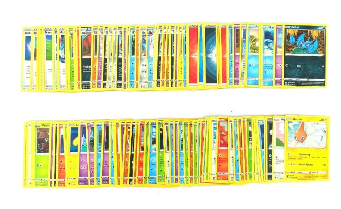 Pokemon-Kartenset in Deutsch: Das ultimative Geschenk für echte Fans - Hol dir 100 originale Karten aus verschiedenen Sets