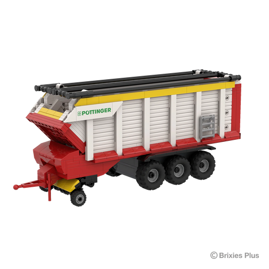 BRIXIES Plus Pöttinger Jumbo - 585 Teile Bausatz (31,4 cm)