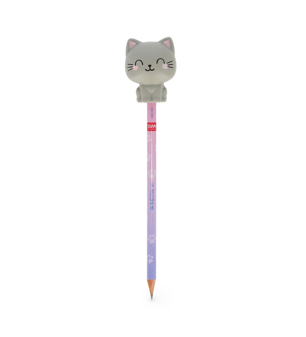 LEGAMI Anti-Stress Bleistift Kitty – 1 Design zufällig