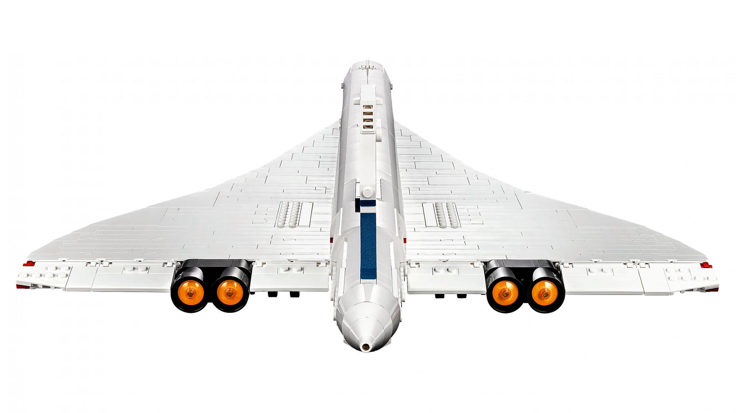 LEGO® Icons 10318 Concorde - Legendäres Überschallflugzeug