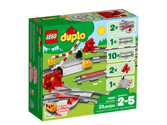 LEGO DUPLO 10882 Eisenbahn Schienen Set - 23 Teile