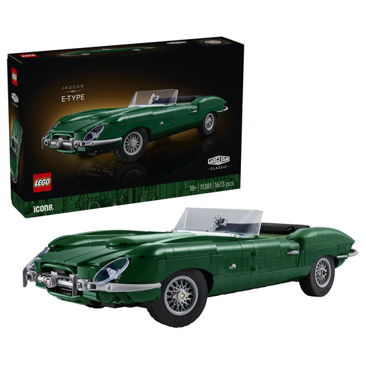 LEGO Icons Jaguar E-Type 11381 – 1.673 Teile