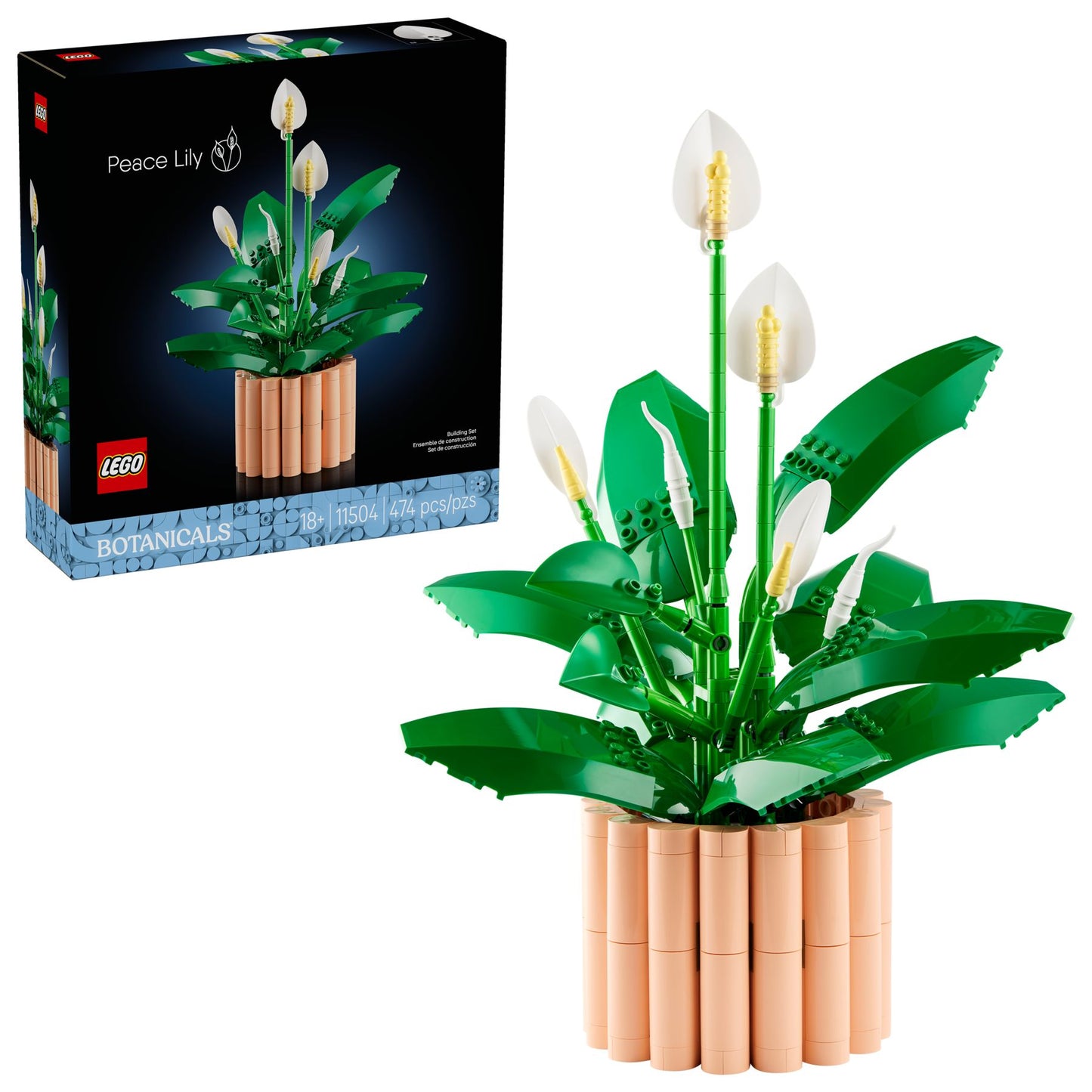 LEGO Botanicals Friendeslilie 41211 - Deko-Blumen-Set