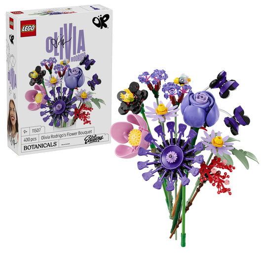 LEGO® Botanicals Olivia Rodrigo Blumenstrauß 11507, 400 T.