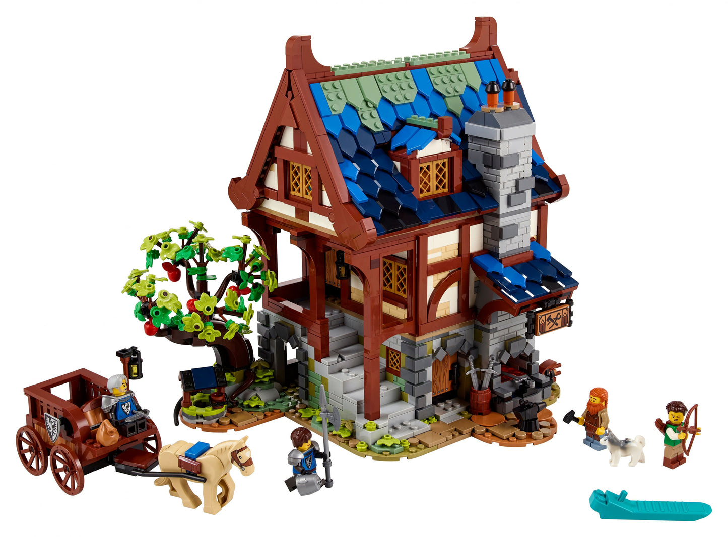 LEGO® Ideas 21325 Mittelalterliche Schmiede - 2164 Teile