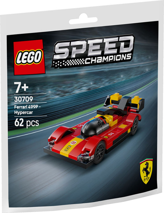 LEGO® Speed Champions 30709 Ferrari 499P Supersportwagen - 62 Teile