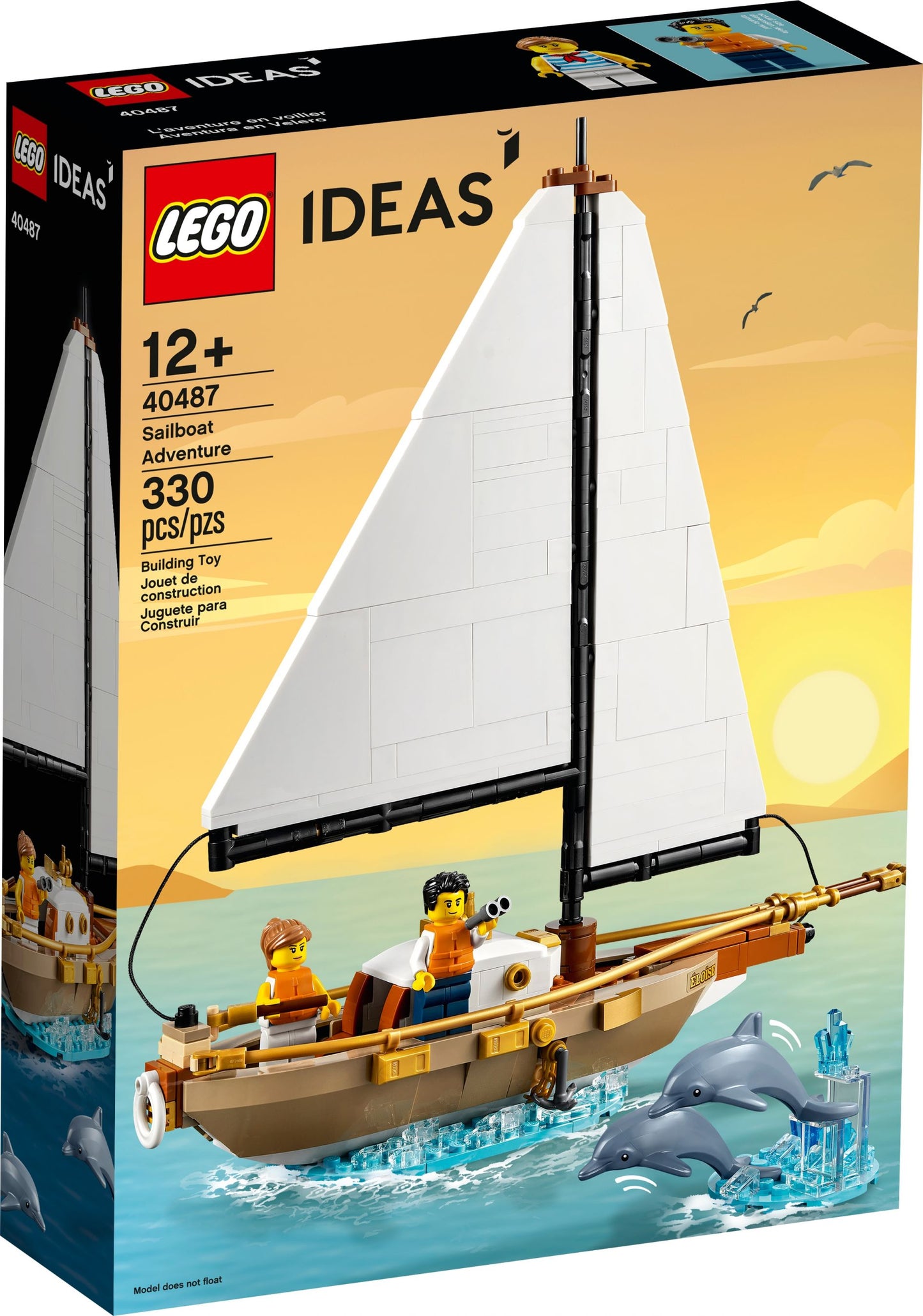 LEGO® Ideas 40487 Segelabenteuer - Exclusives Set - 330 Teile
