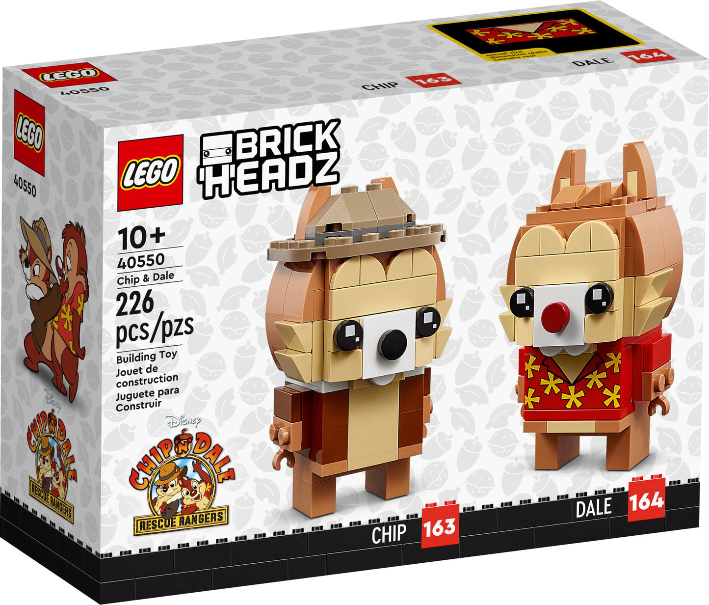 LEGO® BrickHeadz 40550 Chip & Chap - 226 Teile