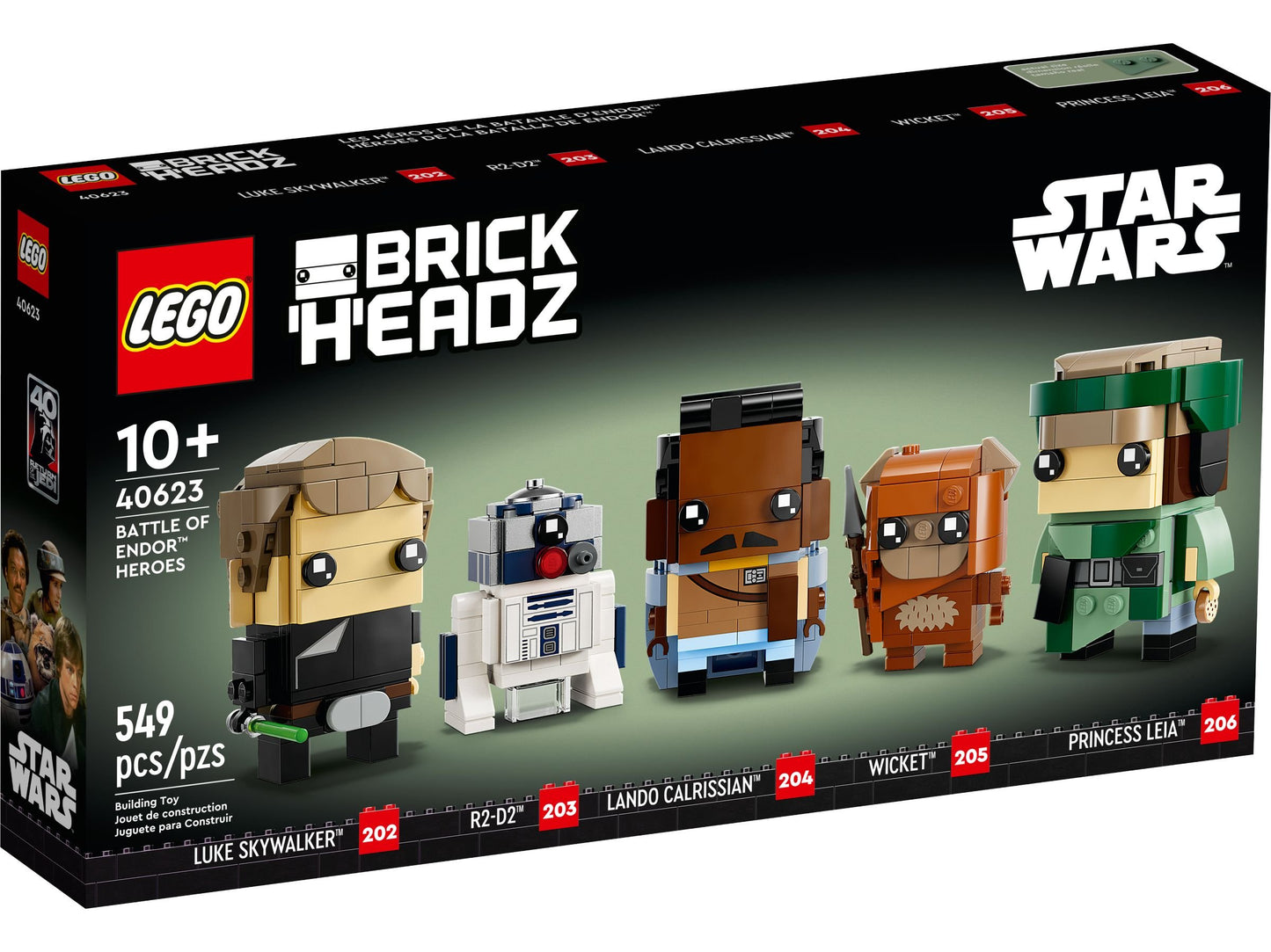 LEGO® BrickHeadz™ 40623 Helden von Endor - 214 Teile