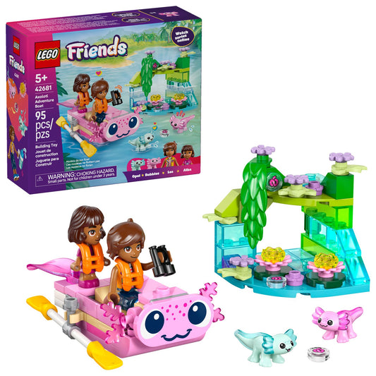 LEGO® Friends Axolotl-Abenteuerboot 42681 - 95 Teile