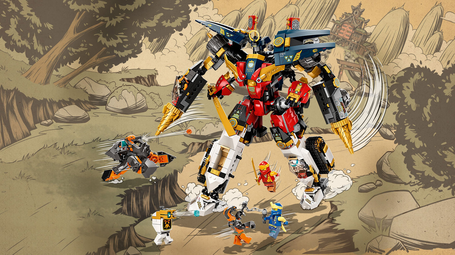 LEGO® Ninjago 71765 Ultrakombi-Ninja-Mech - 1104 Teile - Spektakulärer LEGO® NINJAGO® 4-in-1-Mech