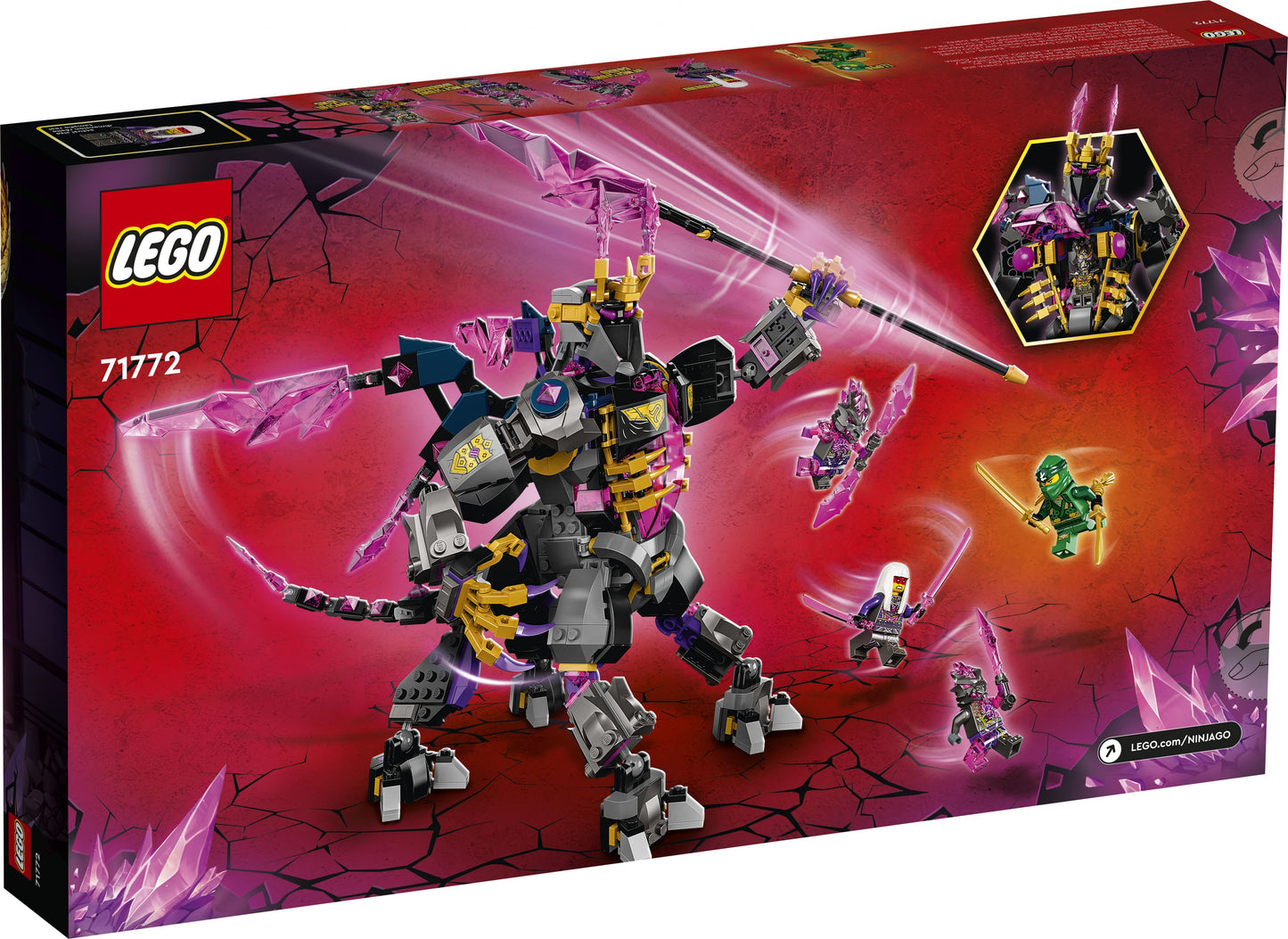 LEGO® Ninjago 71772 Der Kristallkönig - 722 Teile