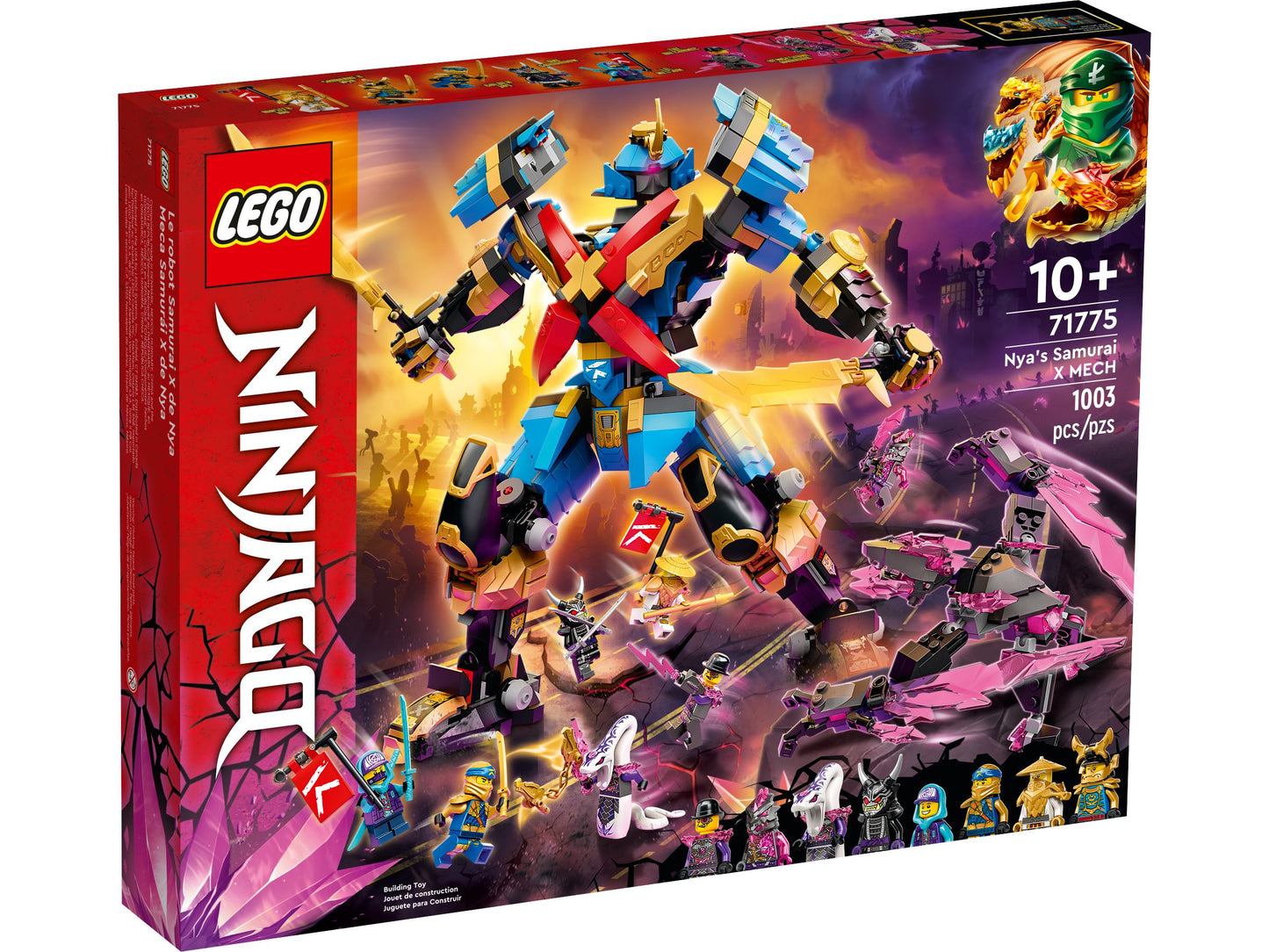 LEGO® Ninjago 71775 Nyas Samurai-X-Mech - 1003 Teile