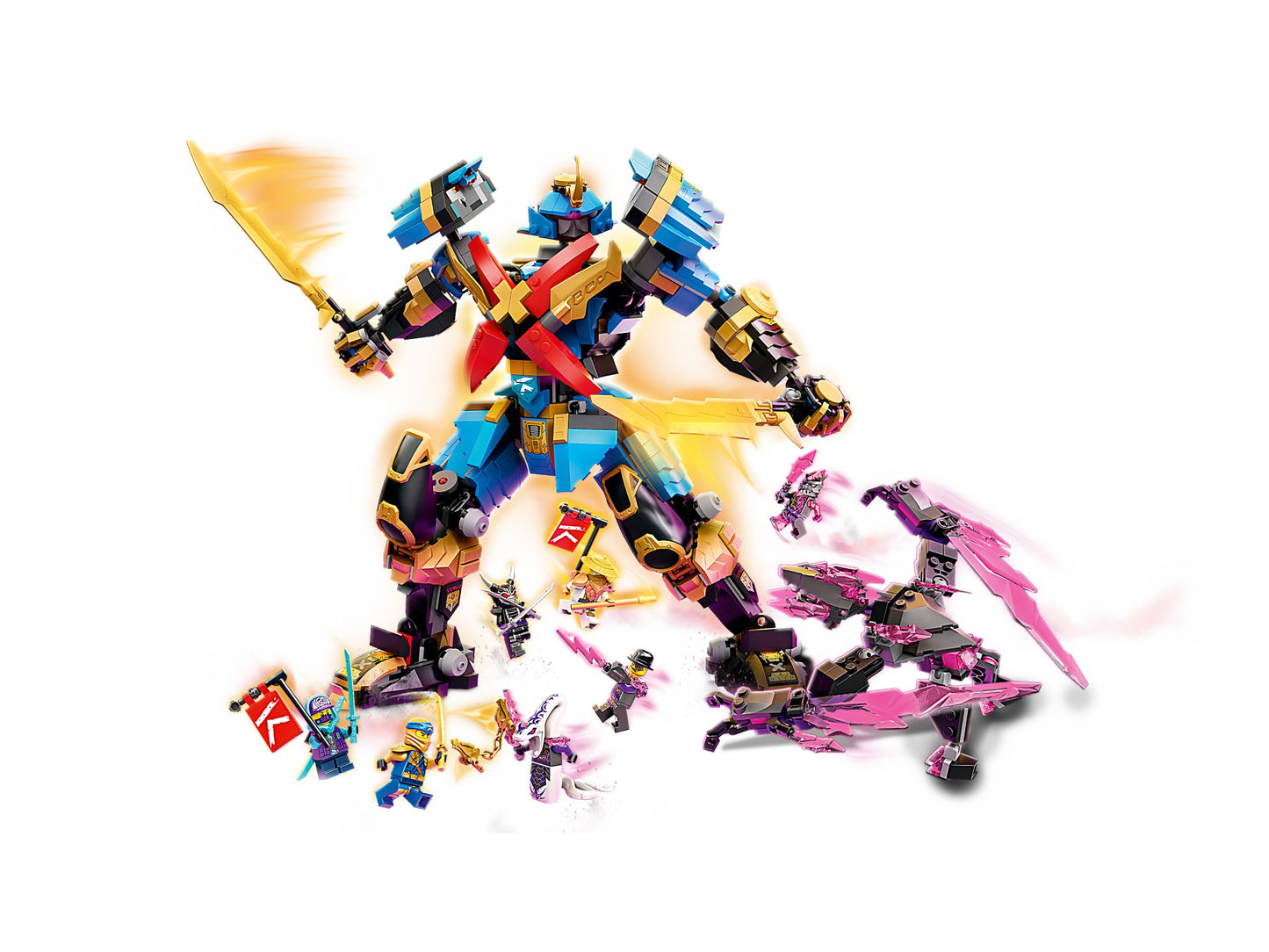 LEGO® Ninjago 71775 Nyas Samurai-X-Mech - 1003 Teile