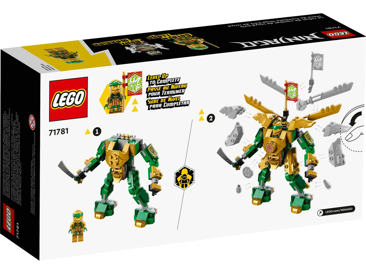 LEGO NINJAGO: Lloyds Mech-Duell EVO (71781) - 223 Teile