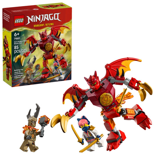 LEGO NINJAGO Kais DrachenMech Battle Set 71812