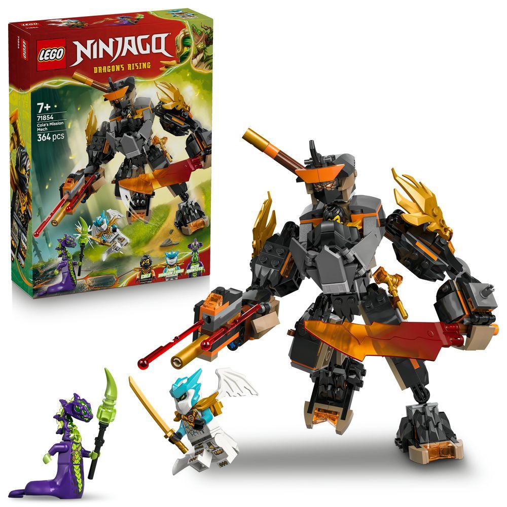 LEGO NINJAGO Coles Action Mech & Drachen Zane (71805)