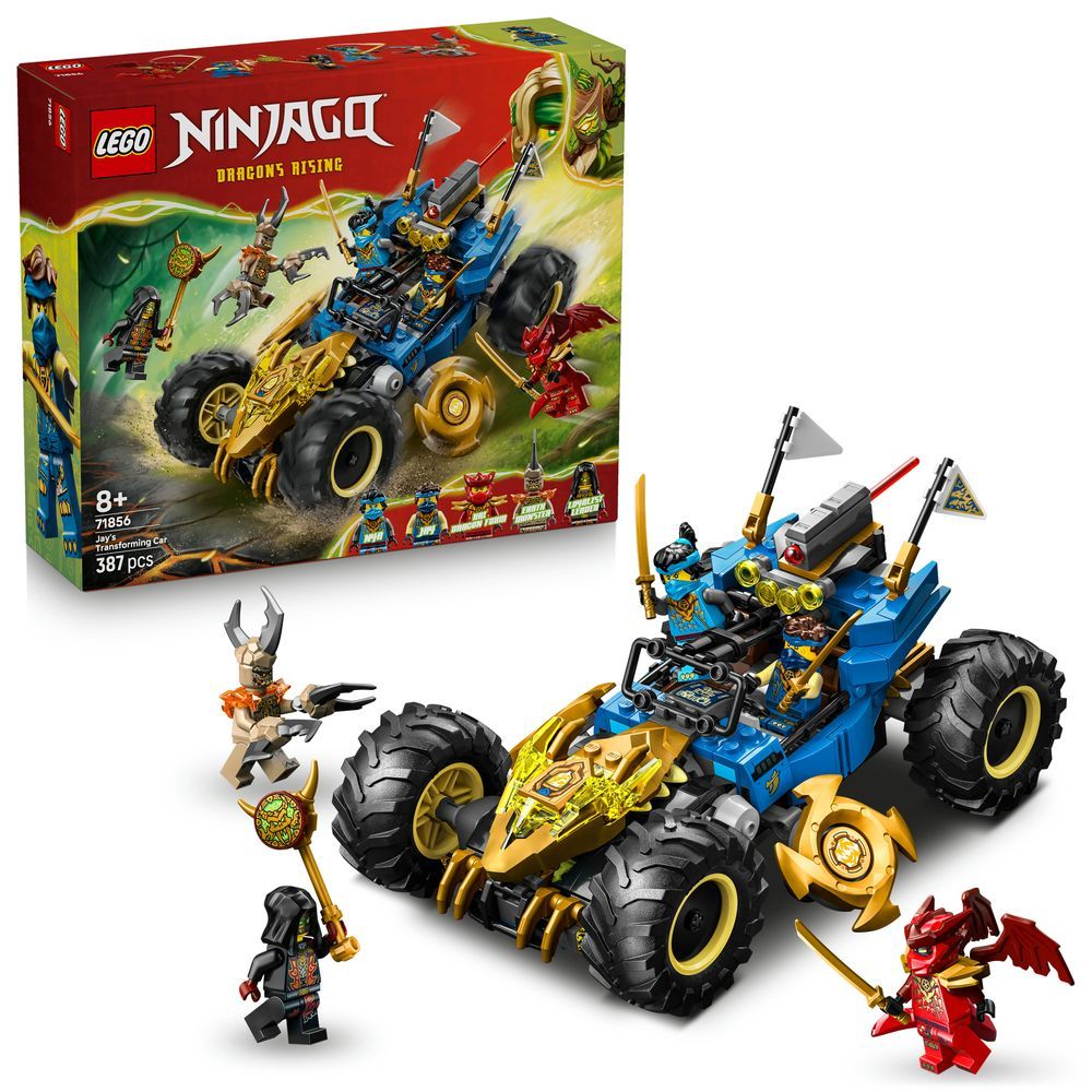 LEGO NINJAGO Jays Transformationsflitzer (71802)
