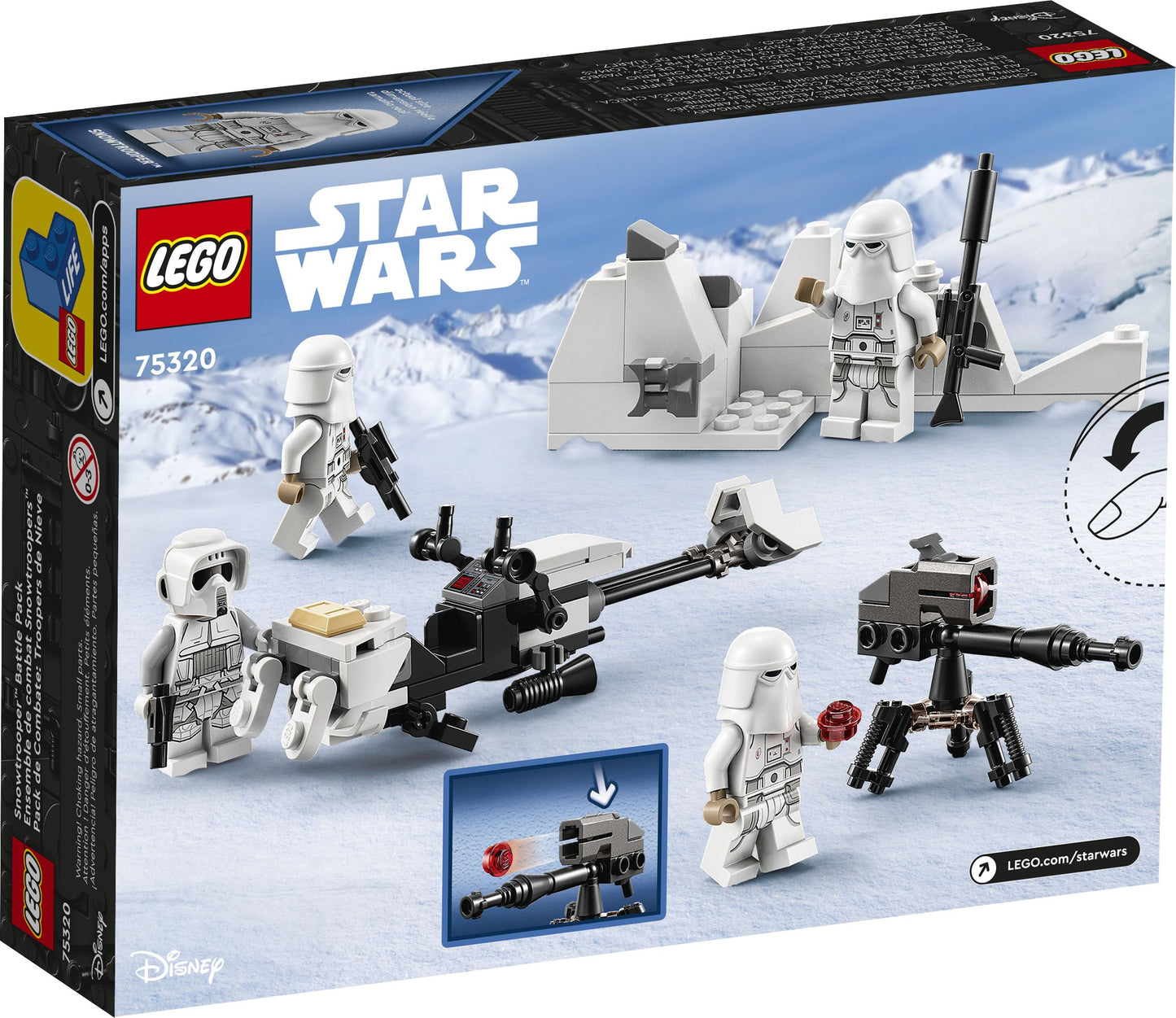 LEGO® Star Wars™ 75320 Snowtrooper™ Battle Pack - 105 Teile