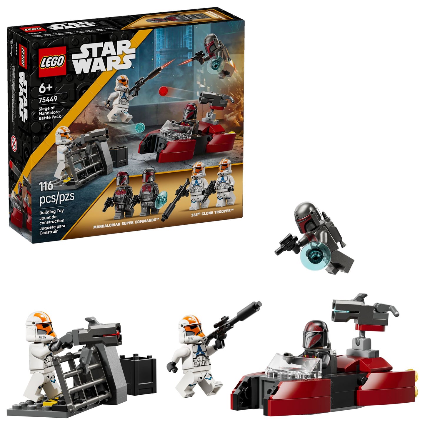 LEGO Star Wars Belagerung von Mandalore Battle Pack 75417