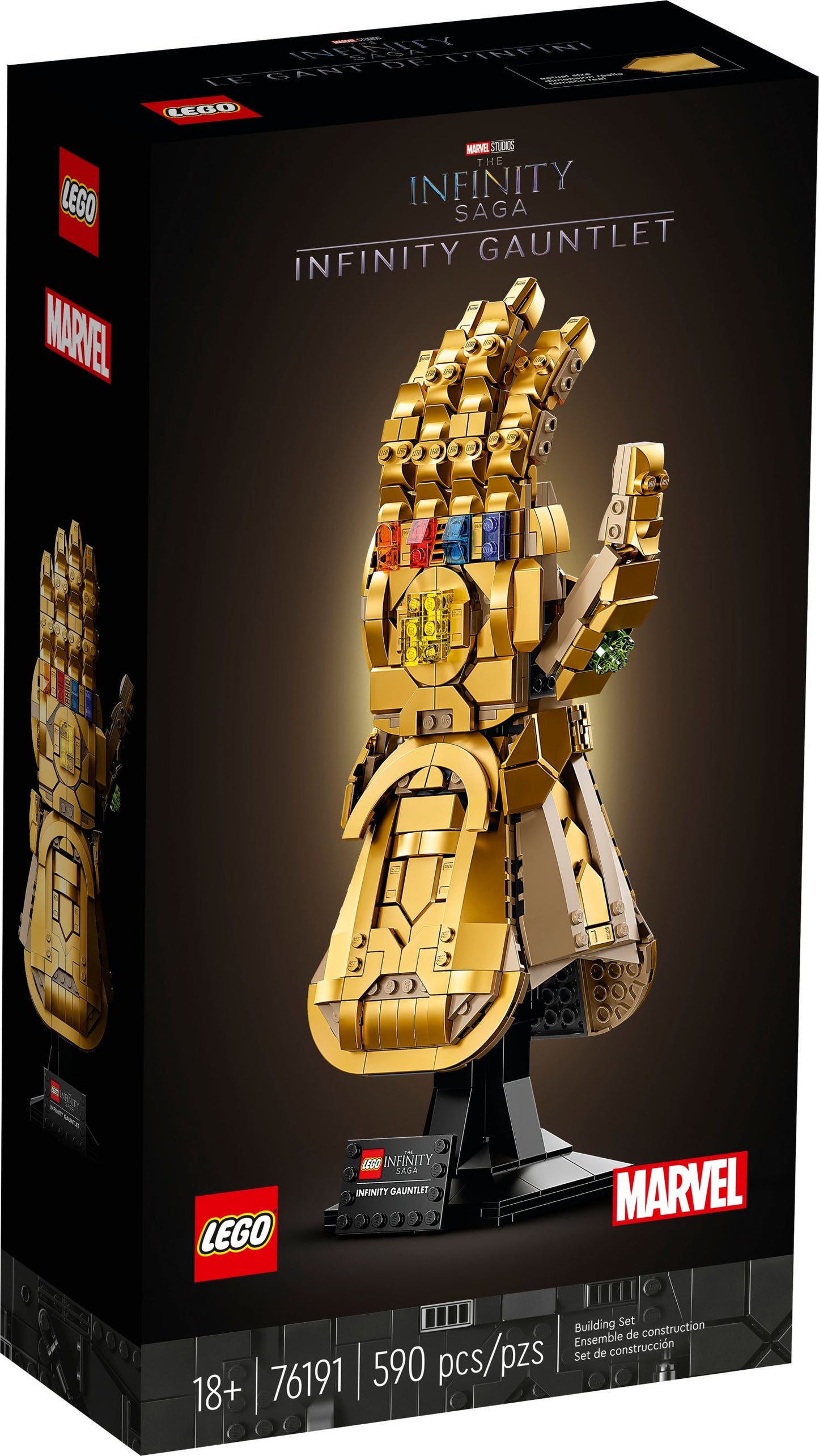 LEGO® Marvel 76191 Infinity Handschuh - Teile: 590
