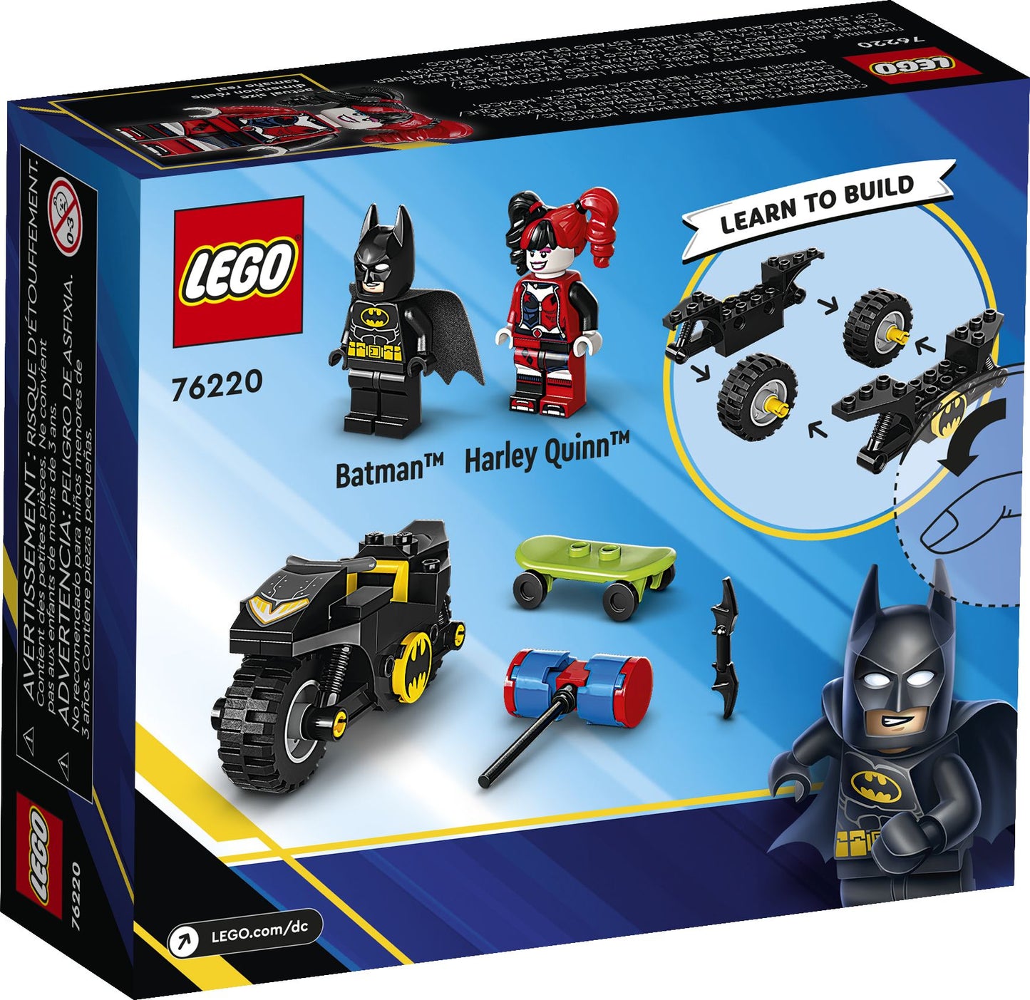 LEGO® Super Heroes 76220 Batman™ vs. Harley Quinn™ - 42 Teile