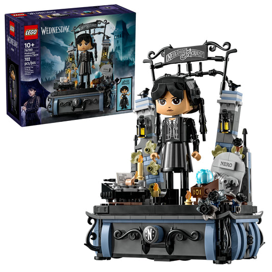LEGO Wednesday 76780 - Wednesday Addams Baufigur (702 Teile)
