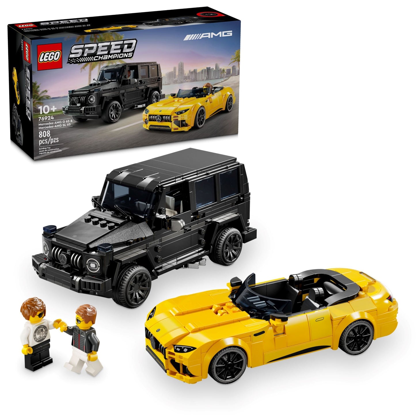 LEGO Speed Champions Mercedes-AMG G 63 & Mercedes-AMG SL 63 - 808 Teile