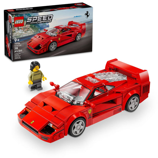 LEGO® Speed Champions 76934 Ferrari F40 Supersportwagen - 318 Teile