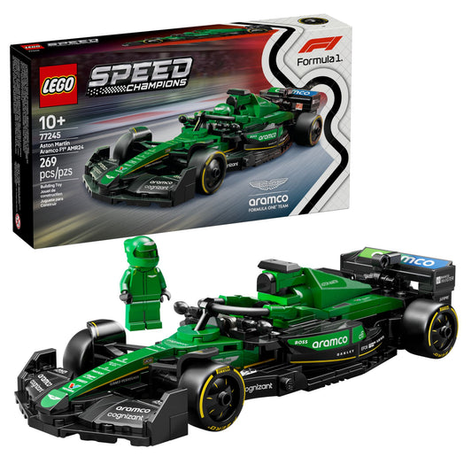 LEGO Speed Champions Aston Martin Aramco F1 AMR24 Rennauto - 269 Teile