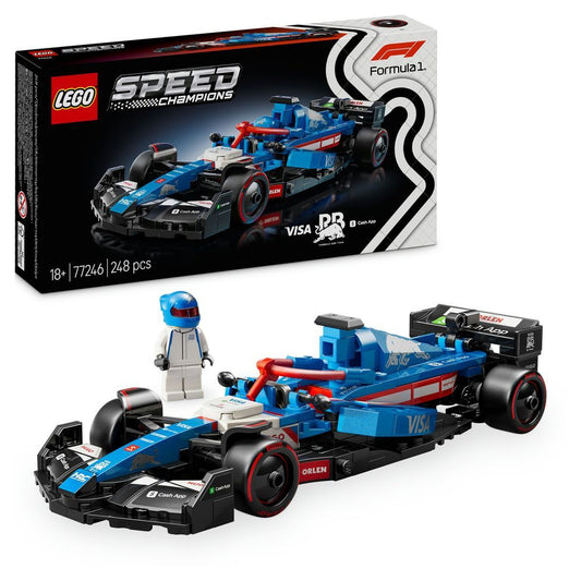 LEGO Speed Champions Visa Cash App RB VCARB 01 F1 Rennauto - 248 Teile