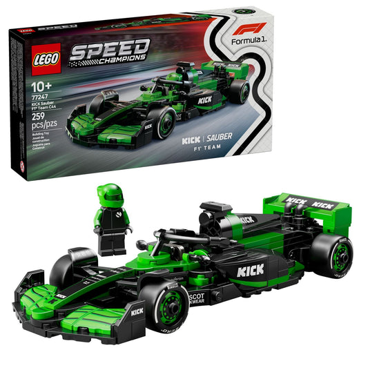 LEGO Speed Champions KICK Sauber F1 Team C44 Rennauto - 259 Teile
