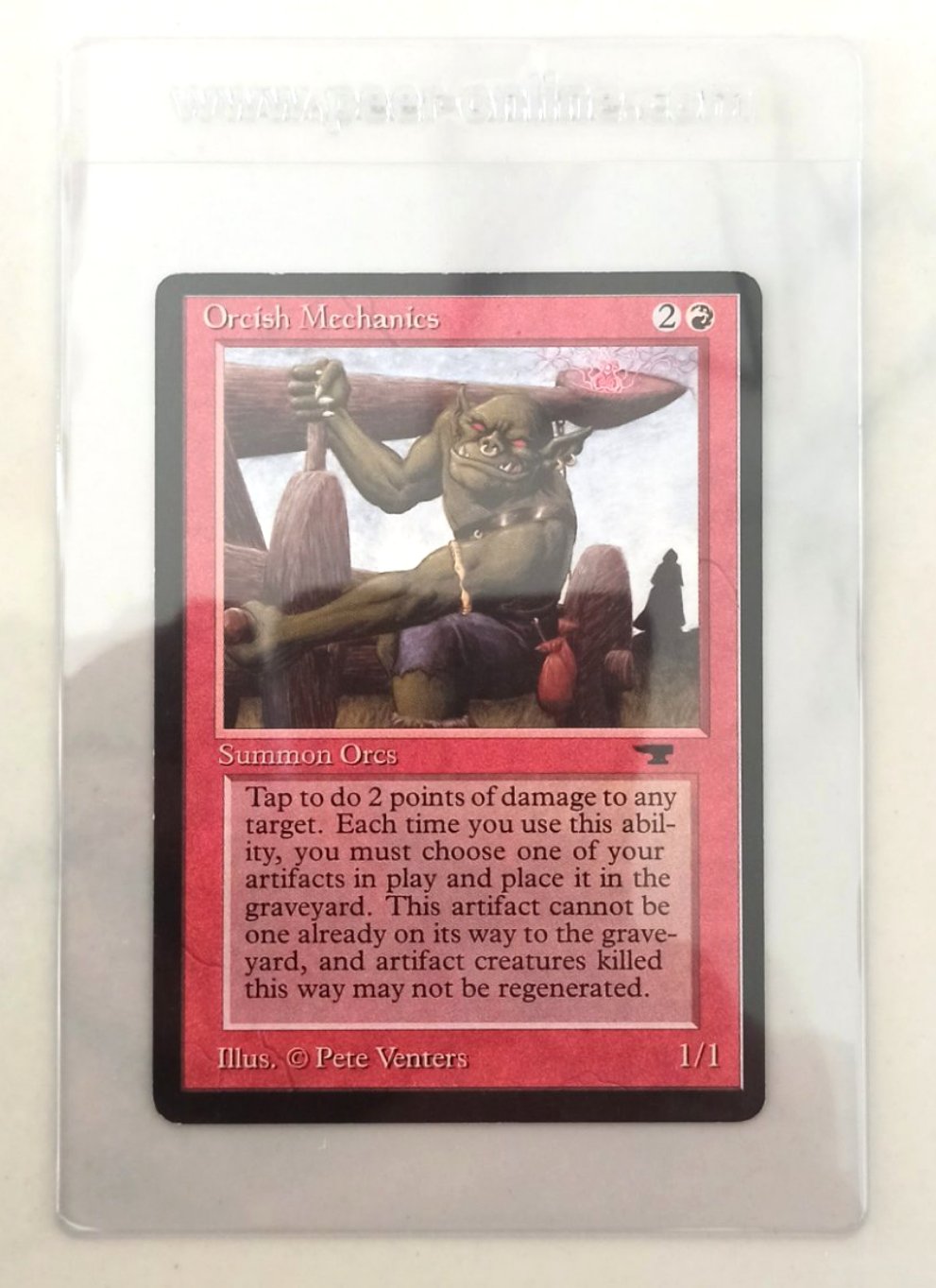 Magic the Gathering - Karte - Antiquities  - Orcish Mechanics - Peer Online Shop