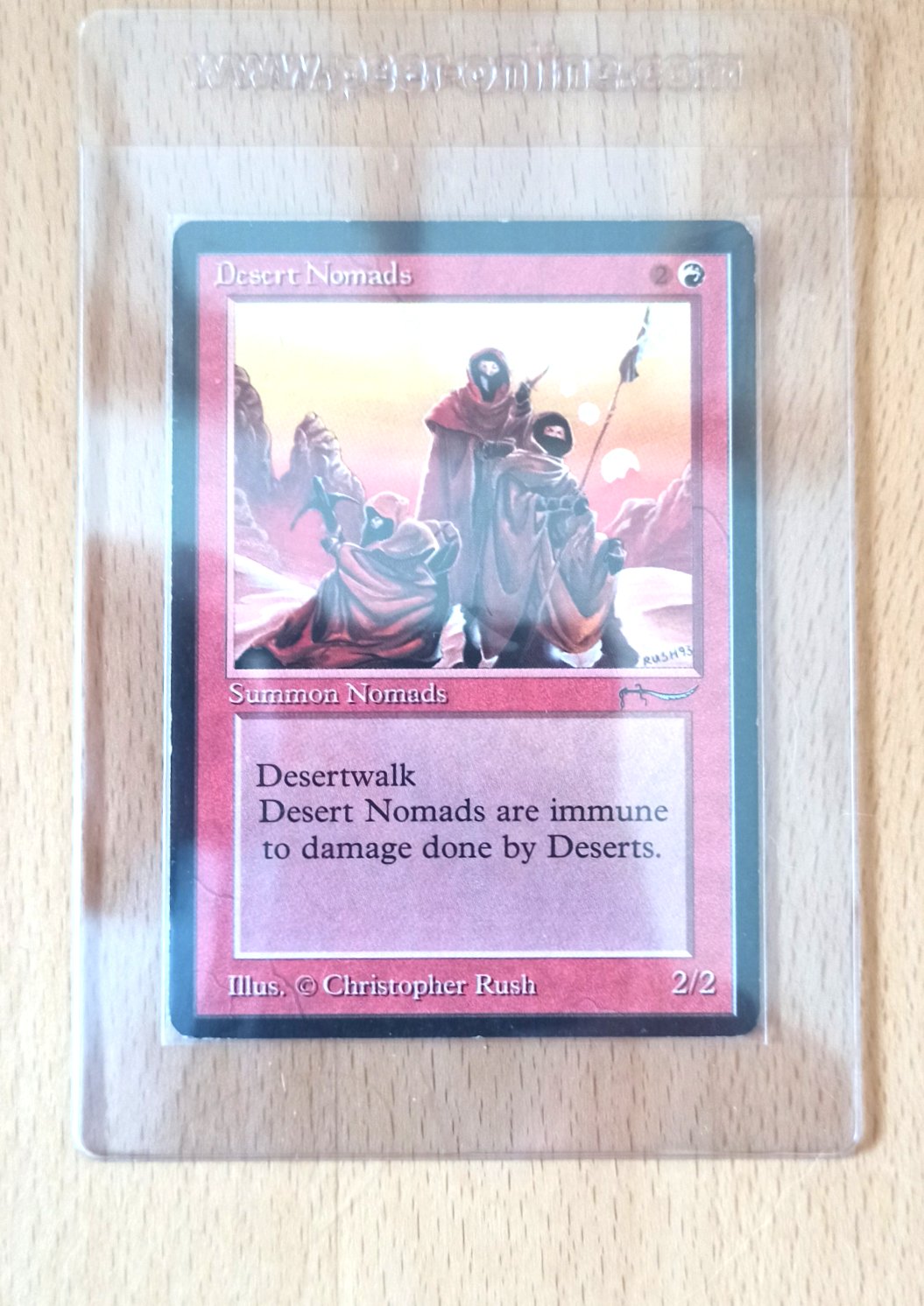 Magic the Gathering - Karte - Arabian Nights - Desert Nomads - Reserved List - Peer Online Shop