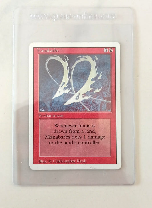 Magic the Gathering - Karte - Revised - Manabarbs - Peer Online Shop