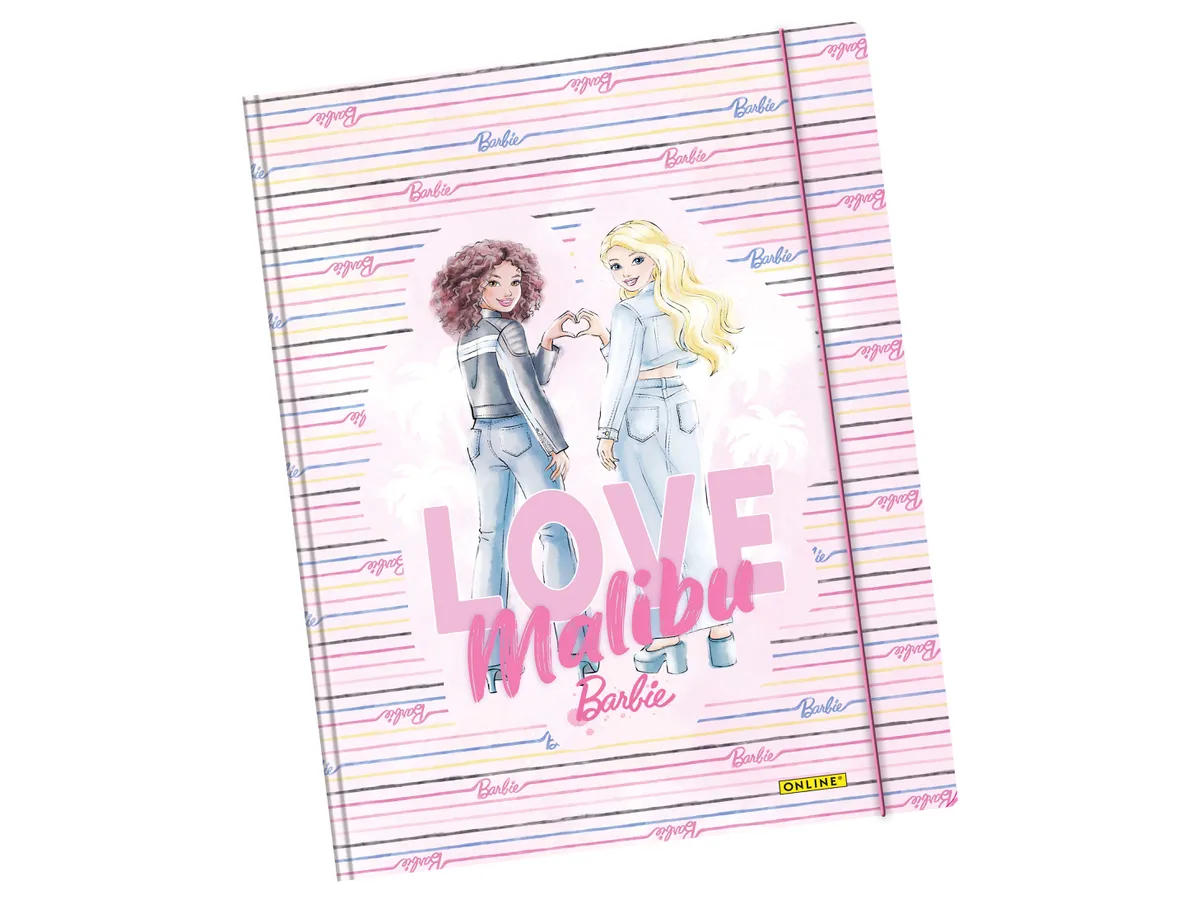 Barbie Gummizugmappe A4 - Sortiert (Zufälliges Design)