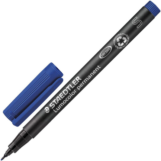 STAEDTLER Lumocolor permanent Folienstift S 0,4mm blau 313-3
