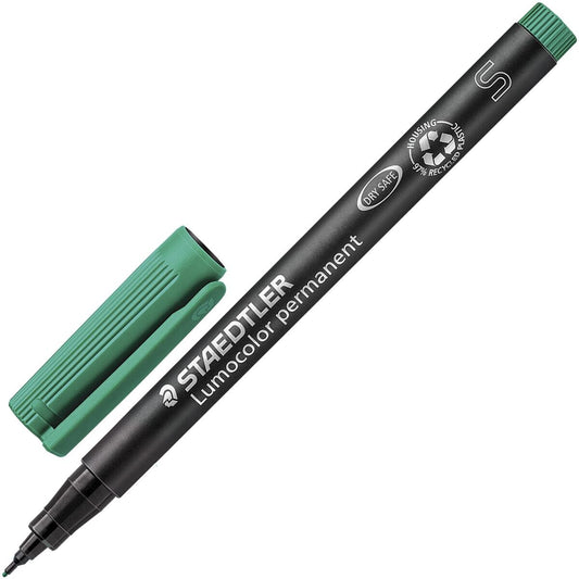 STAEDTLER Lumocolor permanent Folienstift S 0,4mm grün 313-5