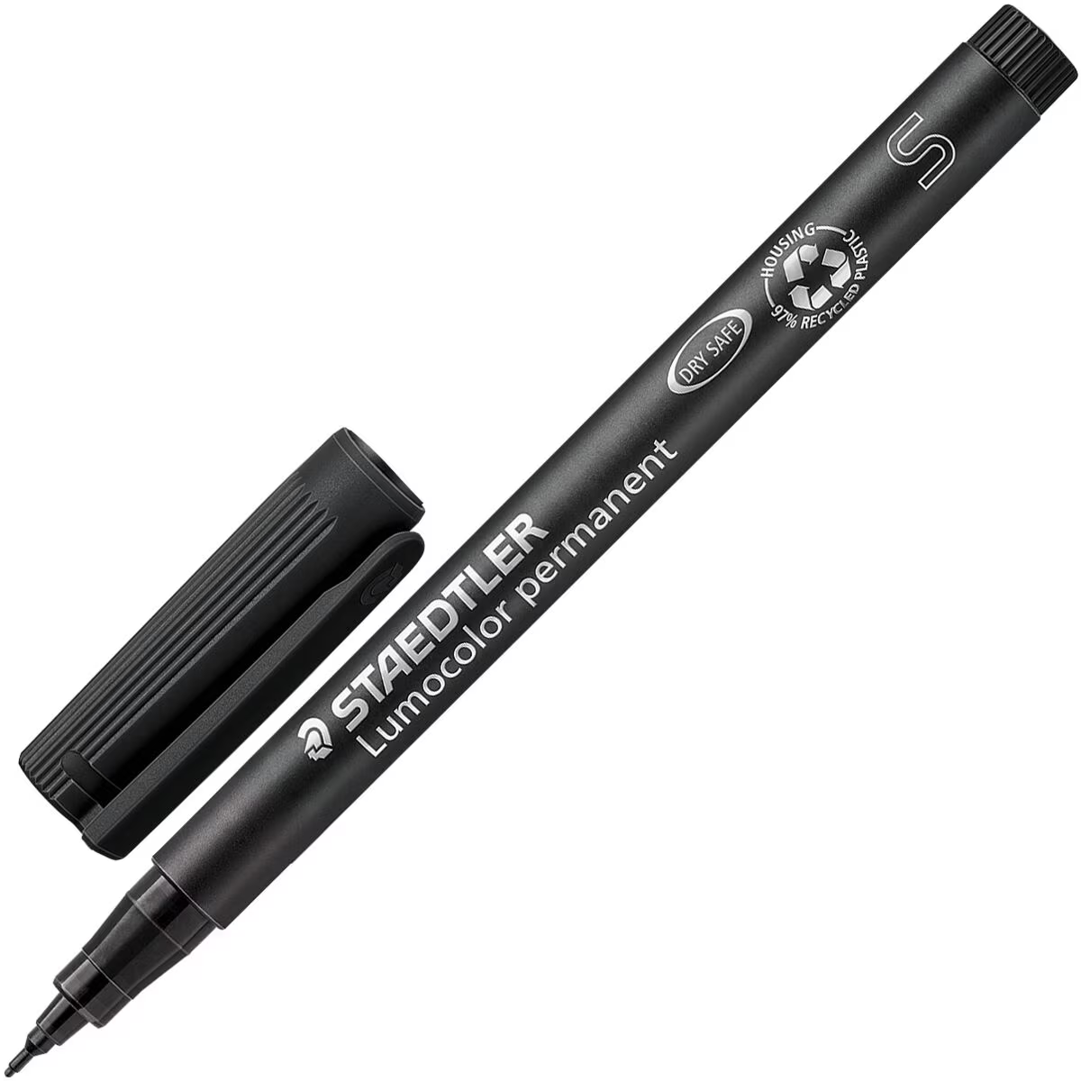 STAEDTLER Lumocolor permanent Folienstift S 0,4mm schwarz 313-9