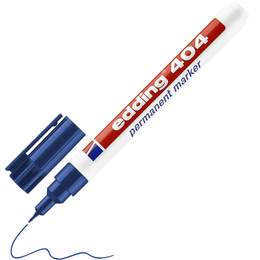 edding 404 Permanent-Marker blau – Einzelstift